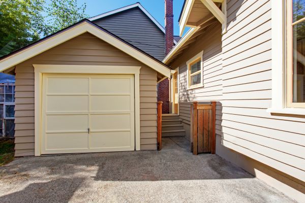 Garage Siding Replacement in Waterloo